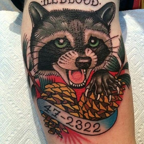 Raccoon Tattoos  Photos of Works By Pro Tattoo Artists at theYou