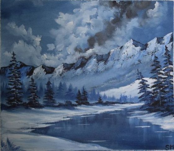 50 Easy Christmas Painting Ideas - Inckredible