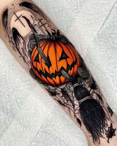 TOP 20: Best Halloween Tattoo Sleeve Ideas For Men - TattooTab