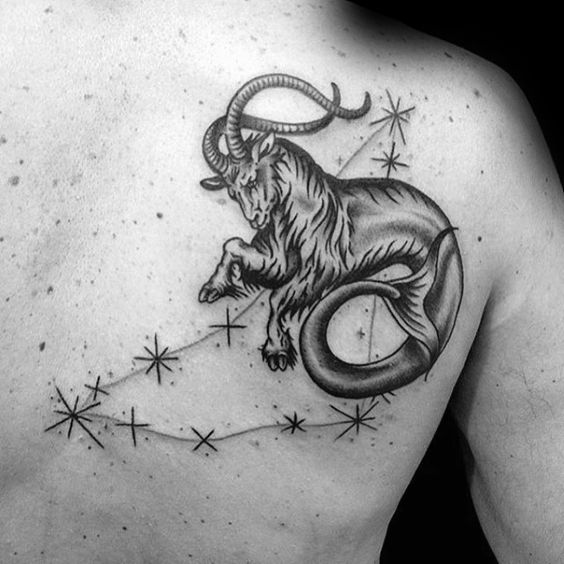TOP 20 Best Capricorn Tattoos For Men  TattooTab