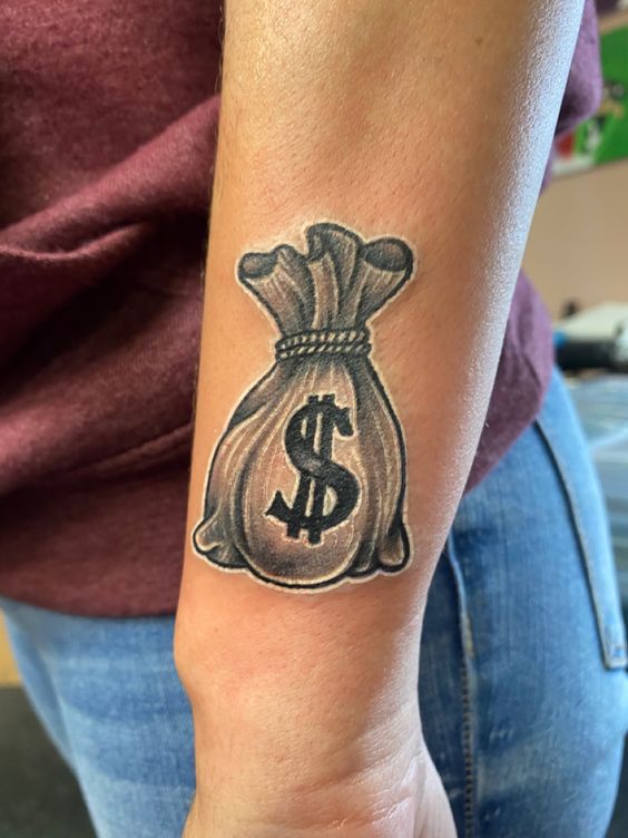 TOP 50 Best Money Sleeve Tattoo Design Ideas  TattooTab