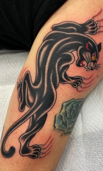 Panther by Chris Dingwell TattooNOW