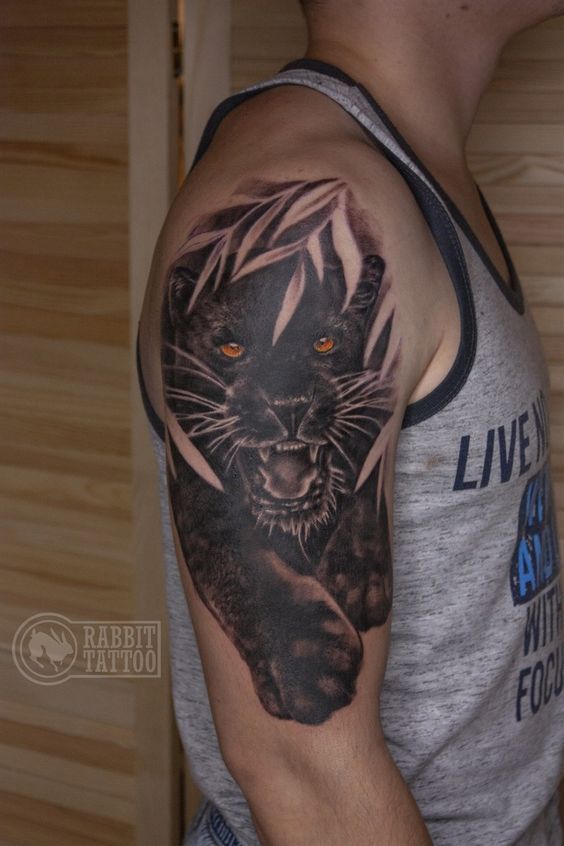 Black panther tattoo HD wallpapers  Pxfuel