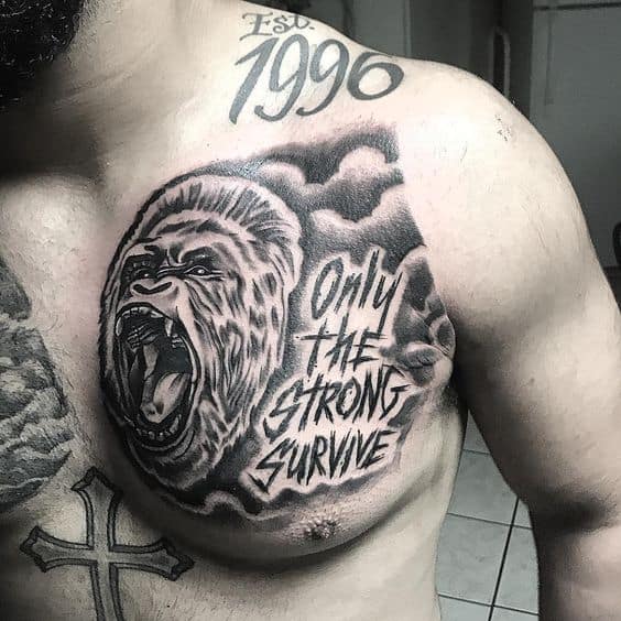 Only The Strong Survive Tattoo Designs  YouTube
