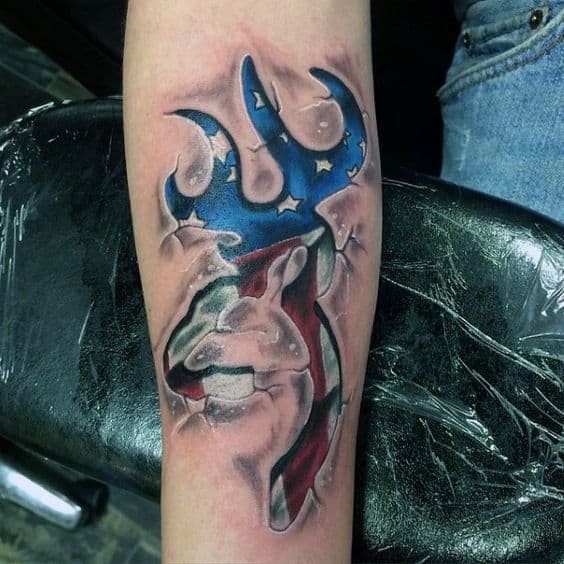 50 Spectacular Hunting Tattoos  Veo Tag