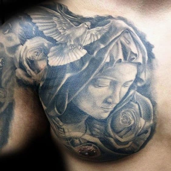 6 of the Most Iconic Religious Tattoos for Men Christian Tattoos   Tattoolicom