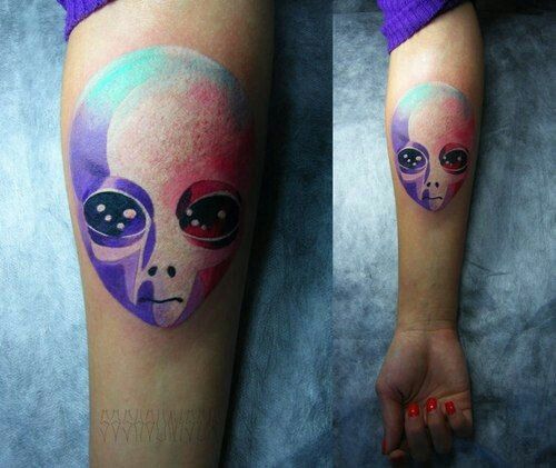 Alien Tattoo Ideas - Stellar TOP 50 - TattooTab