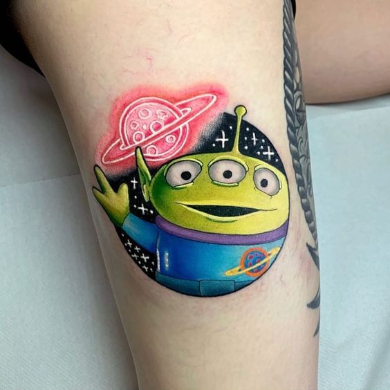 Toy Story Alien Tattoo 2 by willow138 on DeviantArt