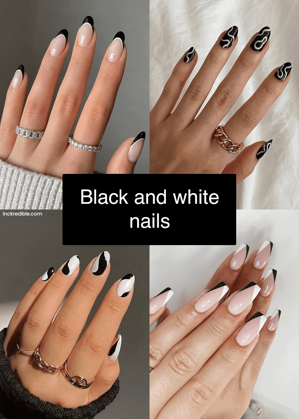 black-and-white-nail-designs