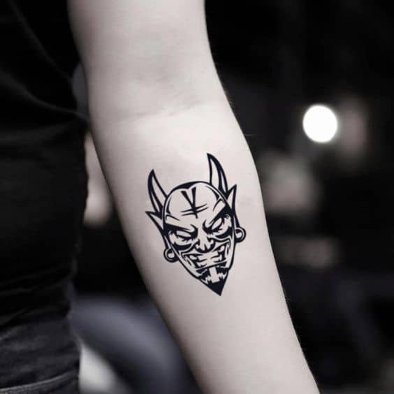 half devil half angel tattoo | angel tattoo, angel tattoo de… | Flickr