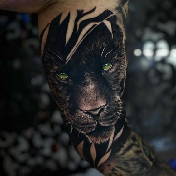 Black Panther for todays session another one down for nurseadrian52 s  MCU Leg sleeve Almost there bro  atlantatattooartist  Instagram  post from Theo Walker  artninjatheo