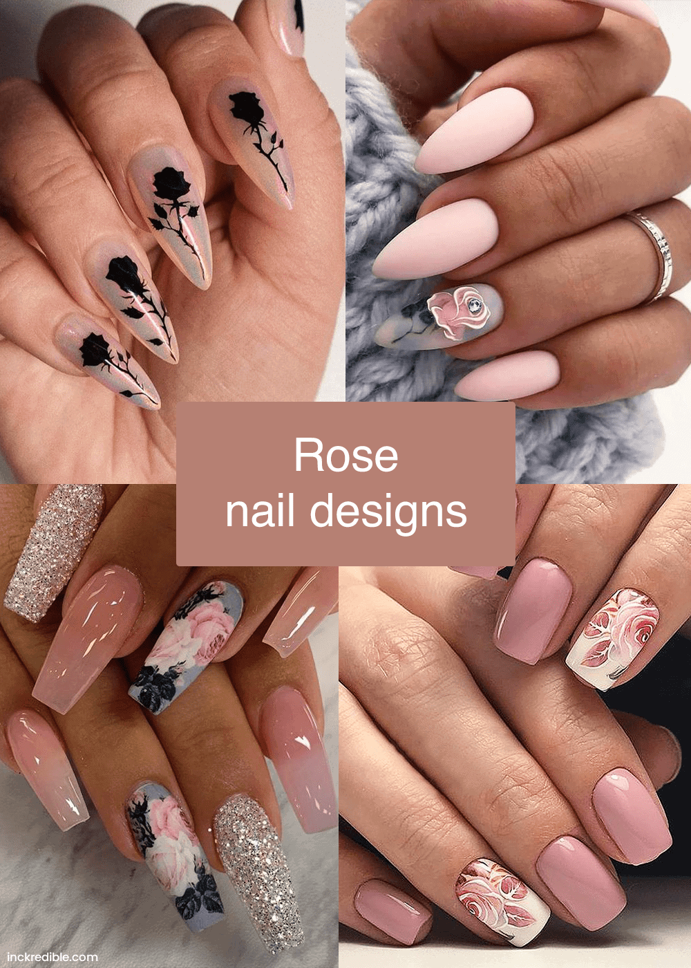 rose-nails-design-ideas
