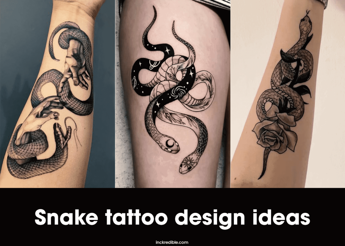 Snake on side of hip  Tatuajes en la cadera Tatuajes Body art