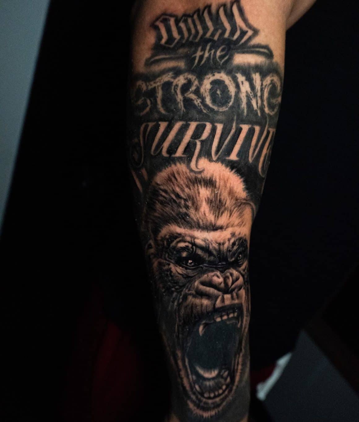 Top more than 59 ape shall not kill ape tattoo best  incdgdbentre