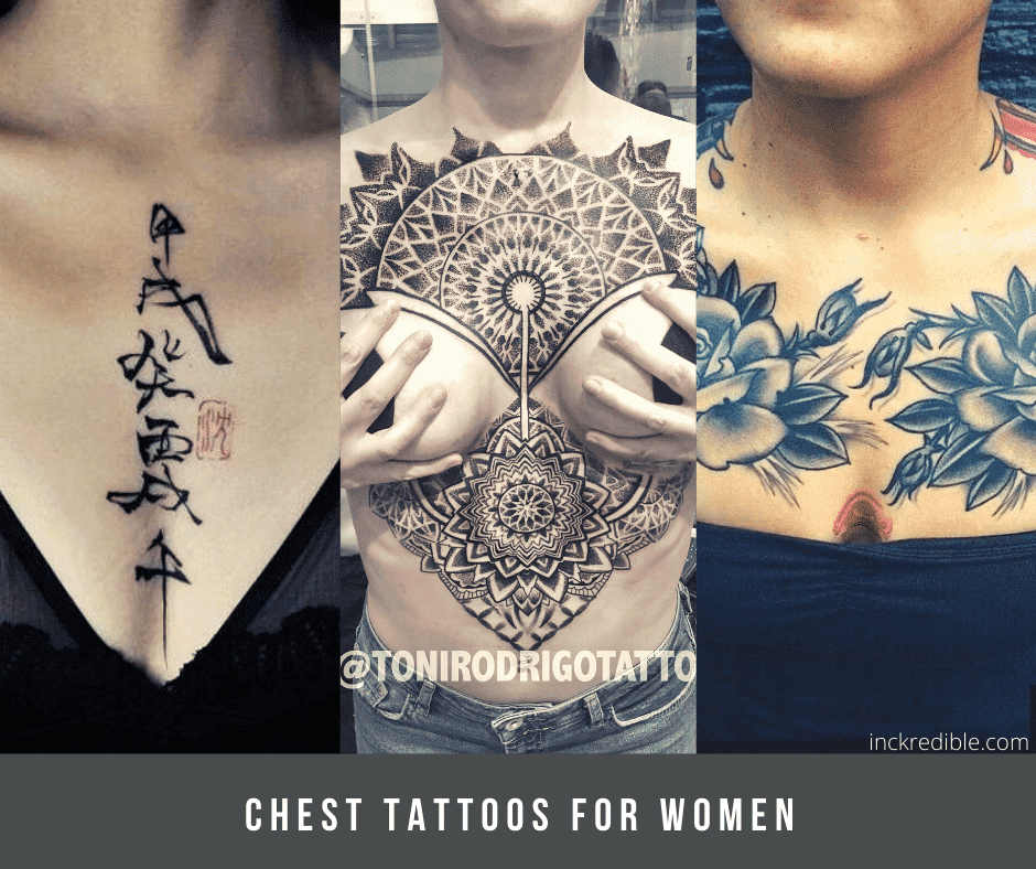 Tattoos On Women Breast
