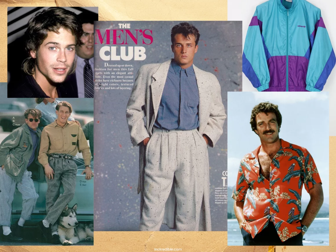80s Fashion Trends for Men - Inckredible