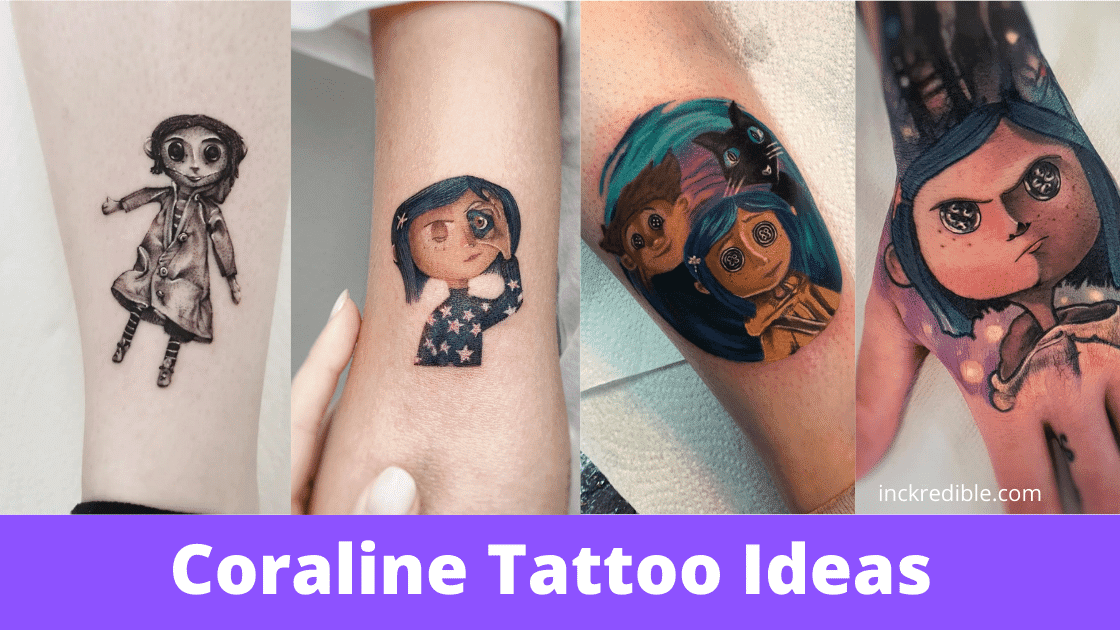 Coraline Tattoo Ideas - TattooTab